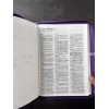 Spanish Bible RVR 60 - Letra Súper Gigante - purple thumb index zipper