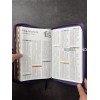 Spanish Bible RVR 60 - Letra Súper Gigante - purple thumb index zipper