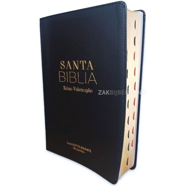 Spanish Bible RVR 60 - Letra Súper Gigante - thumb index