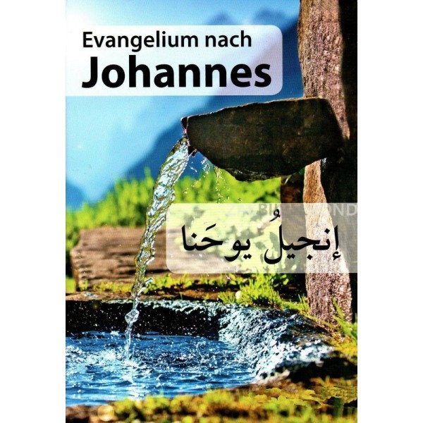 Arabisch-Duits Johannes-evangelie groot