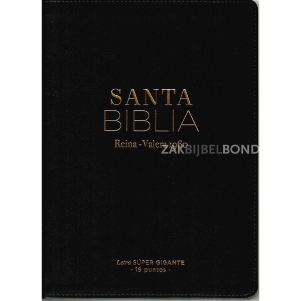 Spaanse Bijbel RVR 60 - Letra Súper Gigante - duimgrepen