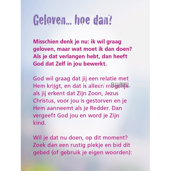Nederlands evangelisatieboekje - Goed nieuws
