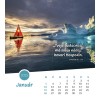 Slovak postcard calendar 2025