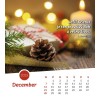 Slovak postcard calendar 2025