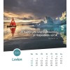 Czech postcard calendar 2025