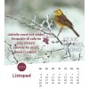Czech postcard calendar 2025