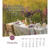 Vietnamese postcard calendar 2025