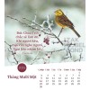 Vietnamese postcard calendar 2025