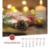 Vietnamese postcard calendar 2025