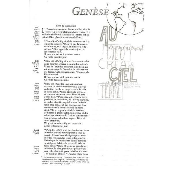 French journalling Bible Segond 21