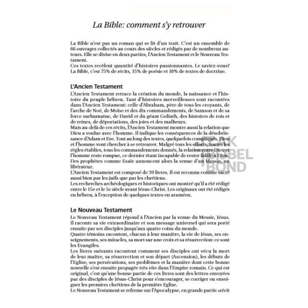 Franse Bijbel Segond 21 Premium compact Luxe