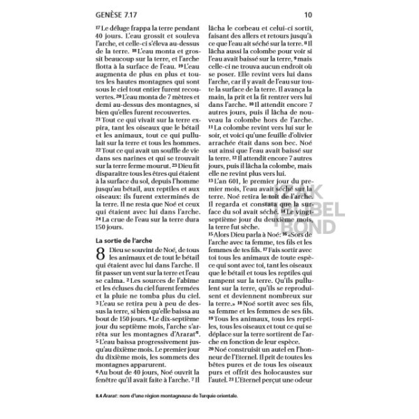 French Bible Louis Segond 21 Premium compact Deluxe