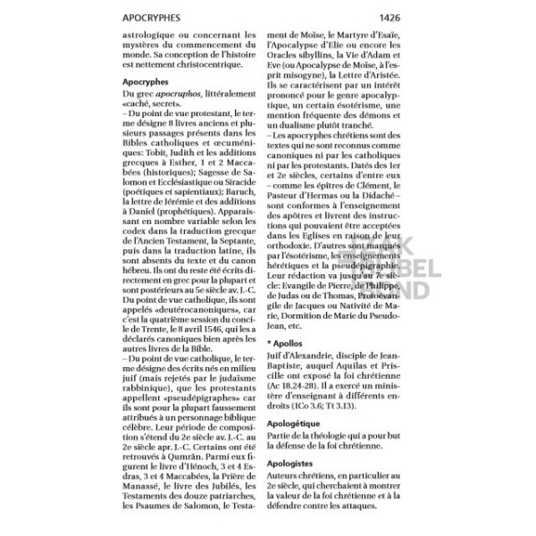 French Bible Louis Segond 21 Premium compact Deluxe