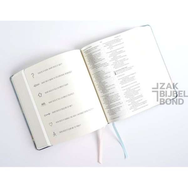 English Bible NIV - Journalling and Verse mapping - Waves