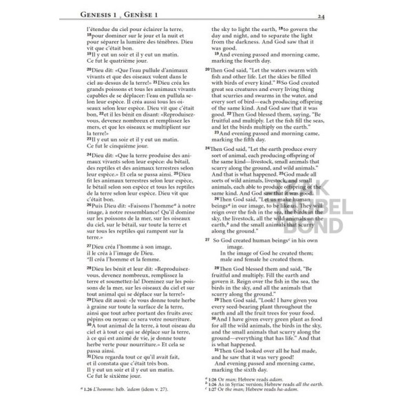 French-English Bible LS21/NLT