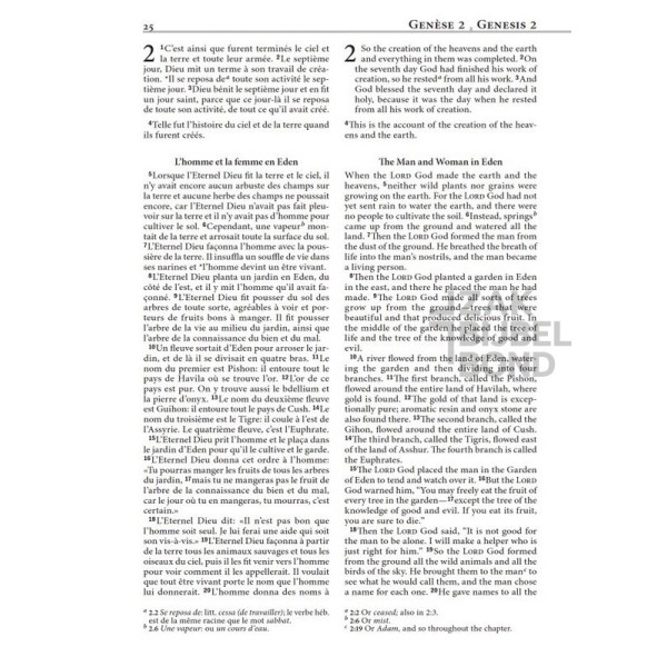 French-English Bible LS21/NLT