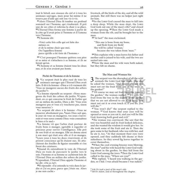 Franse-Engelse ParallelBijbel - LS21/NLT