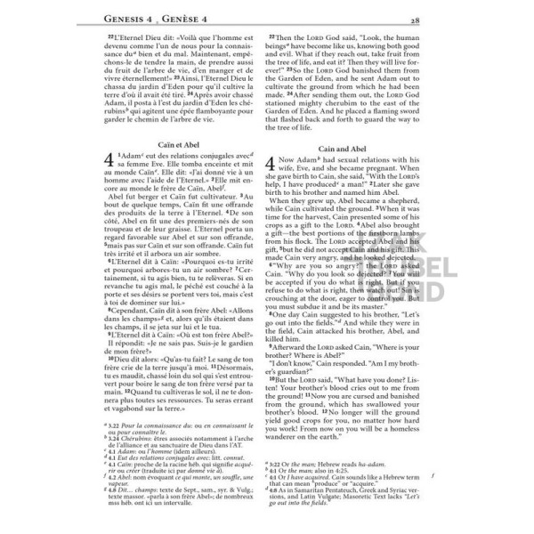 Franse-Engelse ParallelBijbel - LS21/NLT