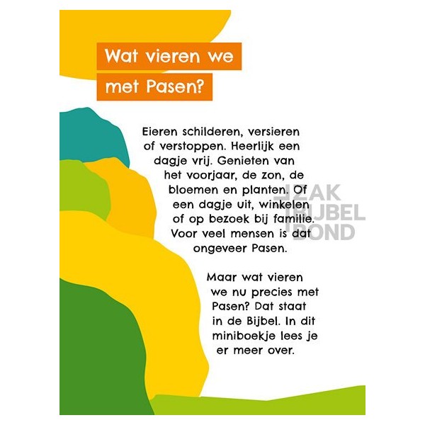 Dutch Easter booklet for children