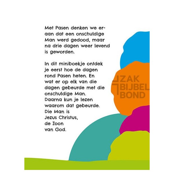 Evangelisatieboekje Pasen - Kinderen