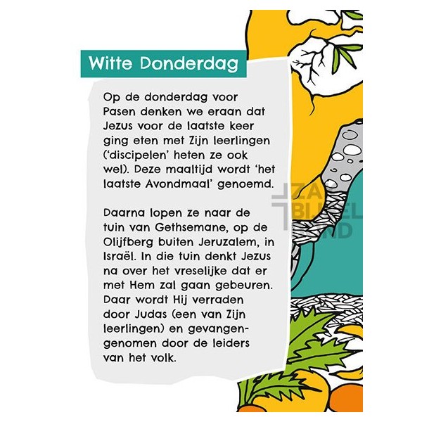 Evangelisatieboekje Pasen - Kinderen