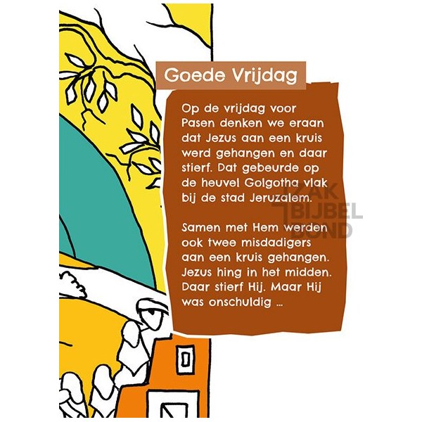 Evangelisatieboekje Pasen - Kinderen
