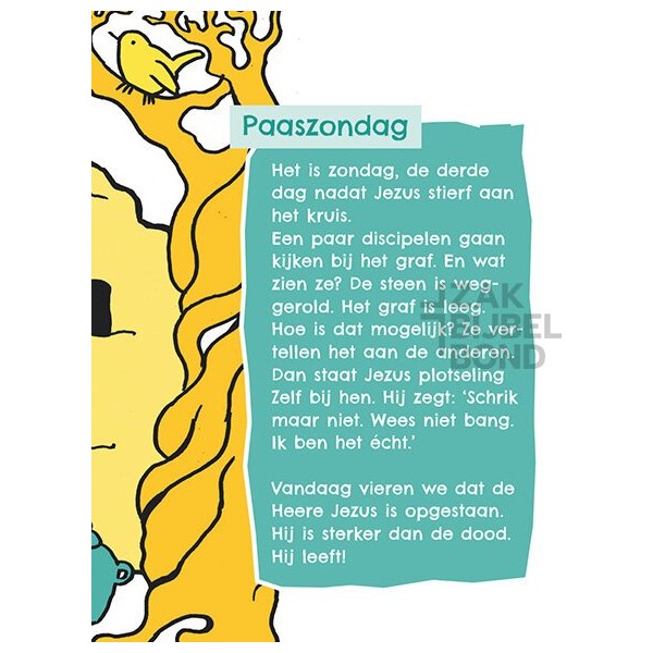 Evangelisatieboekje Pasen - Kinderen