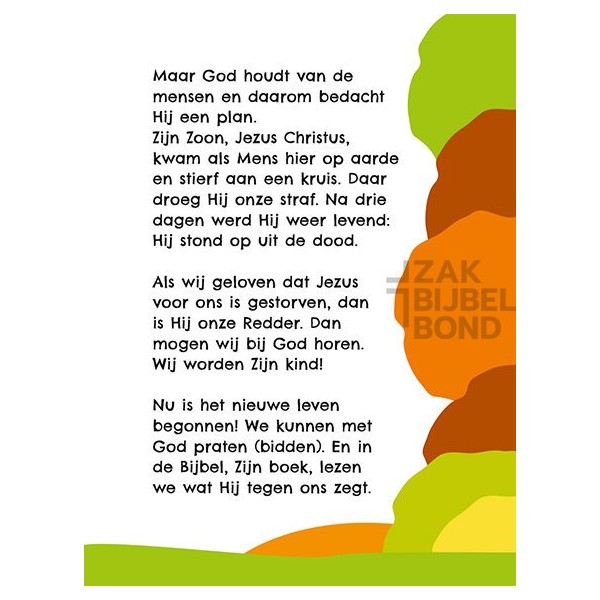 Evangelisatieboekje Pasen - Kinderen