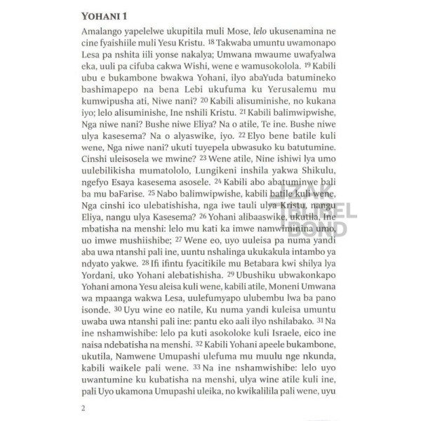 Bemba Gospel of John