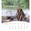 English postcard calendar 2026 -  Life for you