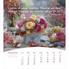 French postcard calendar 2026 - Life for you