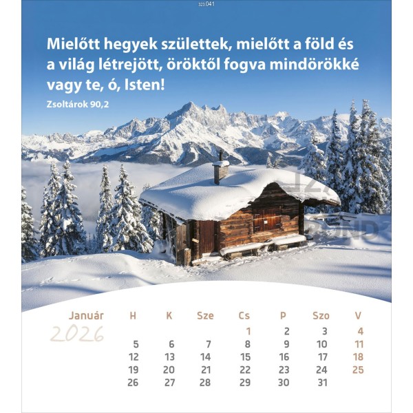 Hongaarse ansichtkaartenkalender 2026 - Leven voor jou