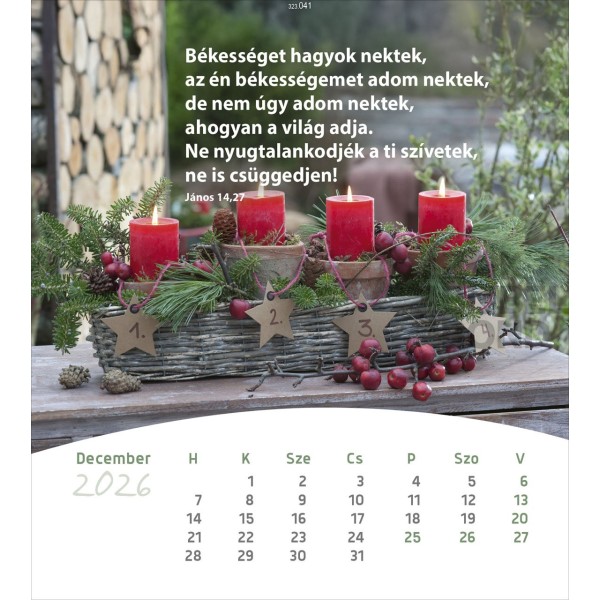 Hongaarse ansichtkaartenkalender 2026 - Leven voor jou