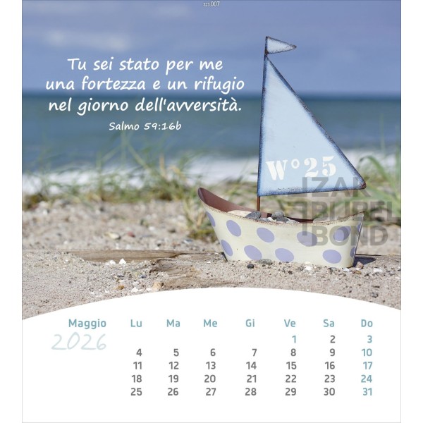 Italiaanse ansichtkaartenkalender 2026 - Leven voor jou