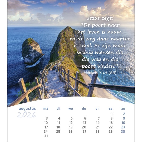 Dutch Postcard Calendar 2026