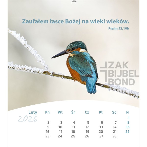 Poolse ansichtkaartenkalender 2026 - Leven voor jou