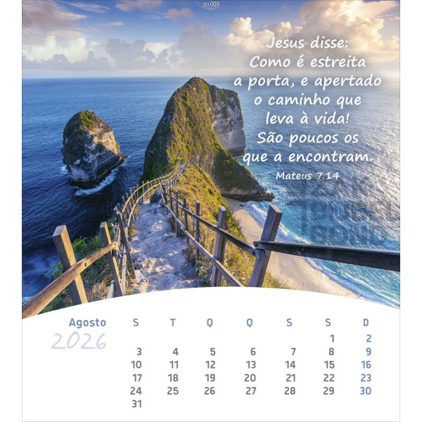 Portugese ansichtkaartenkalender 2026 - Leven voor jou