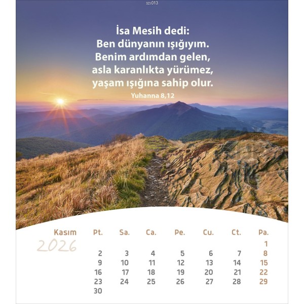 Turkse ansichtkaartenkalender 2026 - Leven voor jou