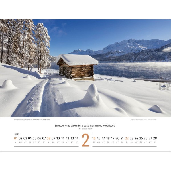 Polish Switserland calendar 2026