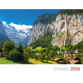 German Switserland calendar 2026