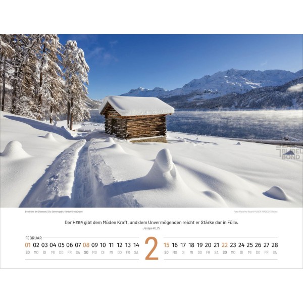 German Switserland calendar 2026