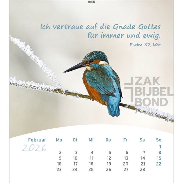 Duitse ansichtkaartenkalender 2026 - Leven voor jou