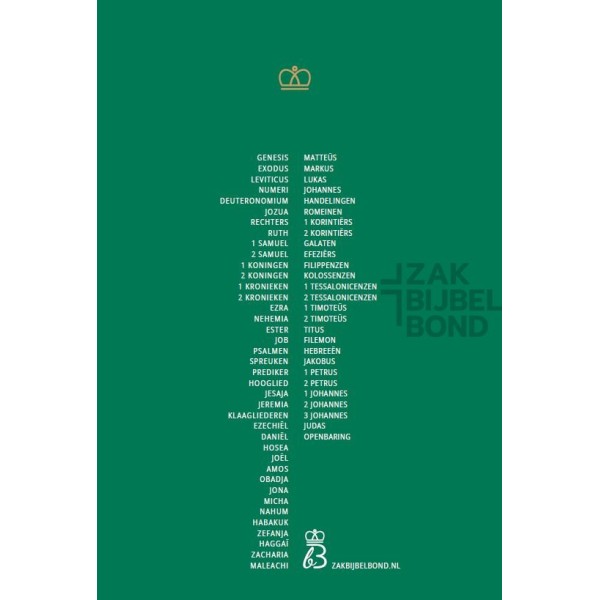 BASISBIJBEL - large edition - The Bible in easy Dutch. Large sized with hard cover.