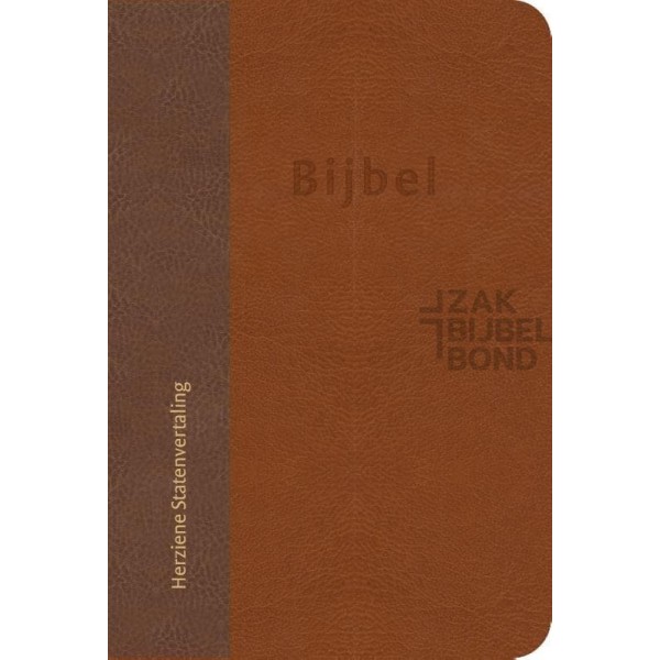 Dutch HSV school Bible. Medium size with imitation leather with sleeve