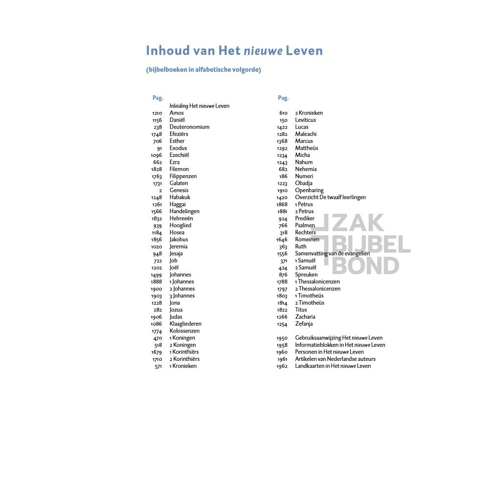 Dutch Het Boek Bible - Life Application