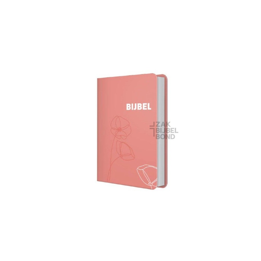 Dutch HSV Bible - soft pink hardcover