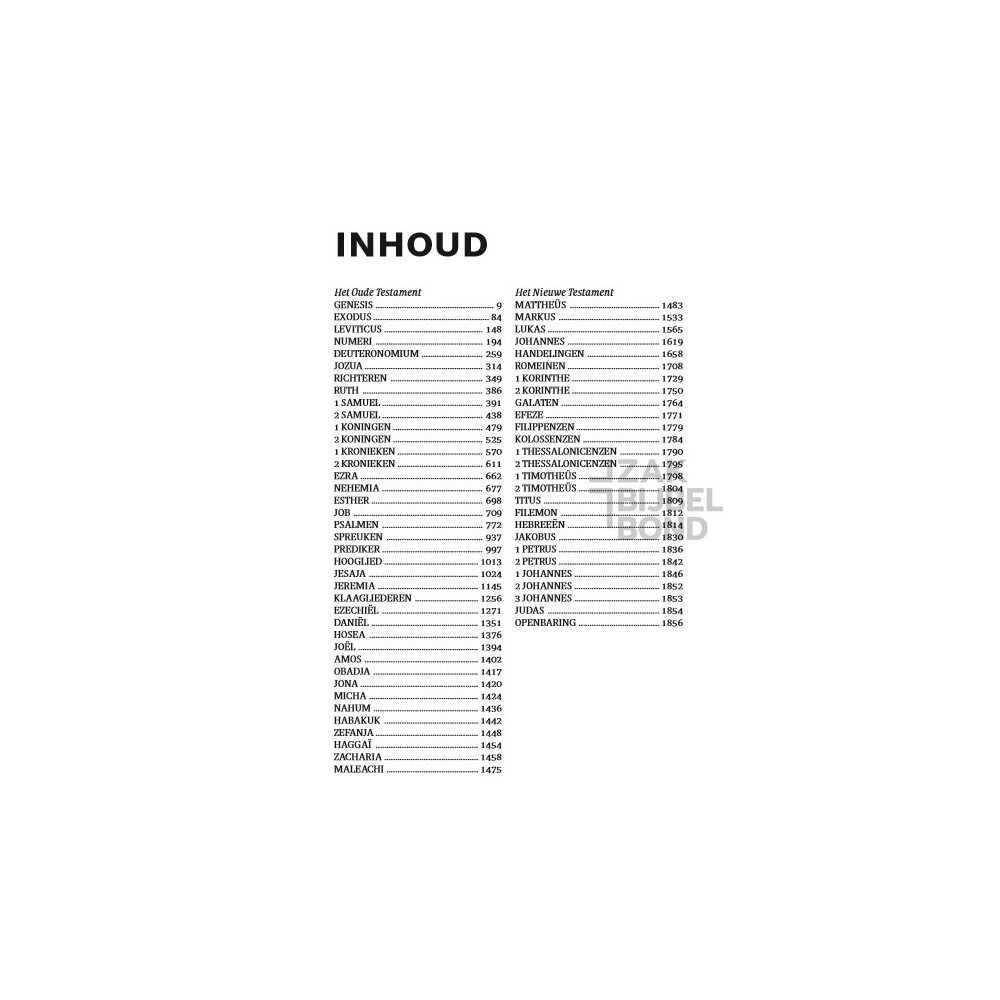 Dutch HSV Bible - soft pink hardcover