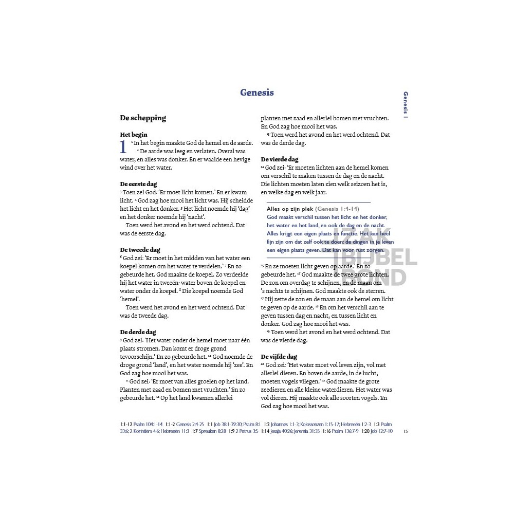 Dutch Life Application Bible - BGT translation