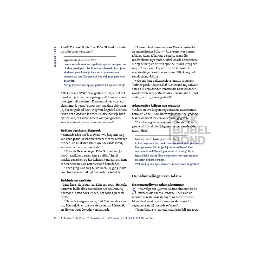 Dutch Life Application Bible - BGT translation