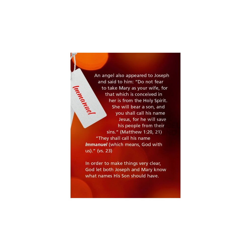 Engels evangelisatieboekje - Xmas